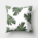 Axyaa Tropical Plants & Hibiscus Flower Pillow Cover Collection