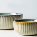Axya Japanese Ceramic Dessert Plate Set - Household Tableware and Rice Bowl