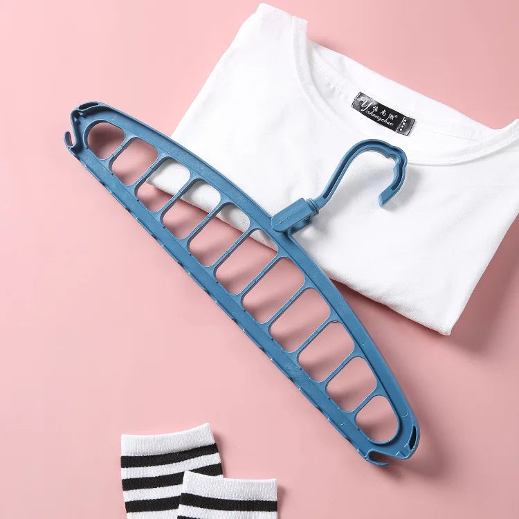 Axya Rotating Hanging Clothes Drying Rack & Magic Storage Organizer