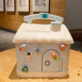 Axyaa Cute Piggy Bank: Big Size Money Box with 3D Sticker - Ideal Savings Gift for Kids & Adults