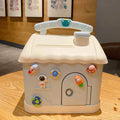 Axyaa Cute House Money Box Piggy Bank for Kids & Adults, Big Size Savings Box