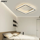 Axya Round Square Gold LED Chandeliers for Modern Living Room Lighting