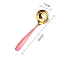 Axyaa Stainless Steel Soup Ladle Long Handle Large Tablespoon Kitchen Utensil