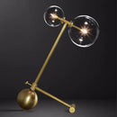 Axyaa Glass Ball Table Lamp: Modern Nordic Design for Living Room, Bedroom, Study