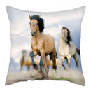 Axyaa Galloping Horse Cushion Cover 45X45CM for Bedroom Sofa Chair