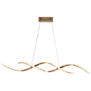 Nordic Style LED Pendant Light by Axyaa - Modern Chrome/Gold Finish