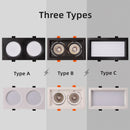 Axyaa Ultra-thin LED Panel, Anti-Fog, Recessed Ceiling Downlight, Industrial Spot Lighting