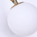 Axyaa Nordic Glass Wall Lamp Modern Bedside Sconce Art Lighting E27