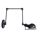 Axyaa Metal Head Bar Wall Sconce Light for Country Rural Spaces
