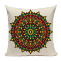 Bohemian Linen Cushion Cover 45x45 for Sofa - Axyaa Brand Home Decor