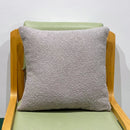 Axyaa Cozy Faux Fur Nordic Plush Teddy Cushion Cover for Home Decor