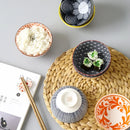 Axya 4.5 Inch Ceramic Soup Bowl Set for Kitchen Tableware and Dining