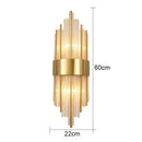 Axyaa Crystal Luxury Wall Lamp for Bedroom Living Room Dining Room Staircase