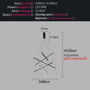 Axyaa Modern Nordic LED Ceiling Lamp for Bedroom Decor