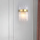 Axyaa Crystal Wall Lamp: Elegant Lighting for Living Room, Bedroom, and More