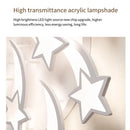 Axyaa Modern LED Star Chandelier with Remote Control – Indoor Lighting for Home