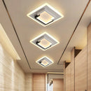 Axyaa Modern LED Ceiling Lamp in Black and White for Various Spaces