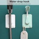 Axyaa 360° Adjustable Shower Head Holder with 2 Hooks Stand