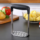 Axyaa Stainless Steel Potato Masher Food Crusher for Kitchen Gadget