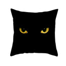 Axyaa Halloween Anime Polyester Cushion Cover Ghost Skull Pumpkin Throw Pillow