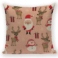 Axyaa Christmas Bed Linen Pillowcase Set for Home Decor and Gifts