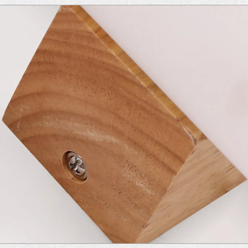 LED Wooden Wall Sconce Light for Home Decor by Axyaa