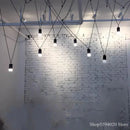 Axyaa Industrial Wire Pendant Lamp for Modern Bedroom Lighting