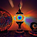 Axyaa E14 Glass Mosaic Table Lamp - Mediterranean Turkish Style