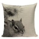 Axyaa Animal Print Cushion Covers - High Quality Decorative Pillows for Sofa
