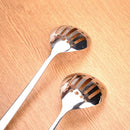 Axya Stainless Steel Large Public Soup Spoon for Buffet Dining Experience