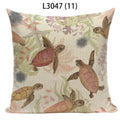Axyaa Ocean Life Pillow Covers for Home Decor