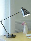 Axyaa LED Desk Lamp with Adjustable Long Swing Arm
