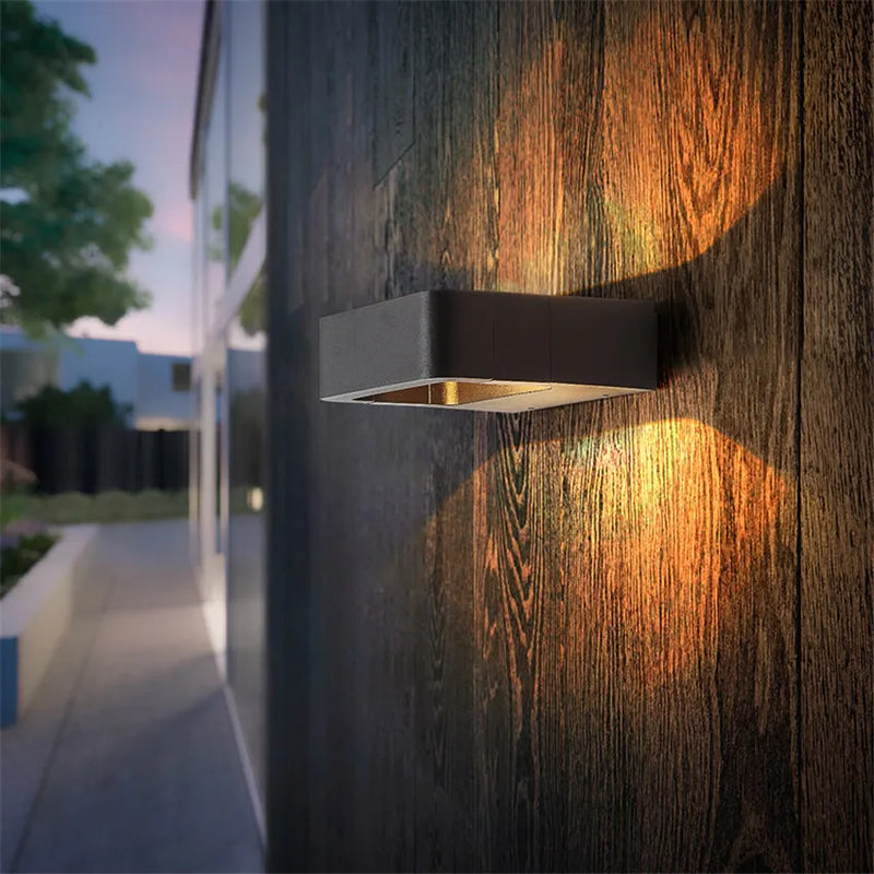 Axyaa Waterproof LED Outdoor Porch Garden Lamp for Modern Indoor Living Room Lighting