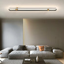 Axya LED Wall Lamp Black Acrylic Bedroom Living Room Kitchen Light