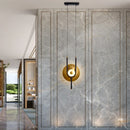 Axya Marble Wall Lamp: Elegant and Minimalist Luxury Light for Living Room and Bedside