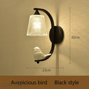 Axyaa Bird LED Wall Lamp for Modern Bedroom and Living Room