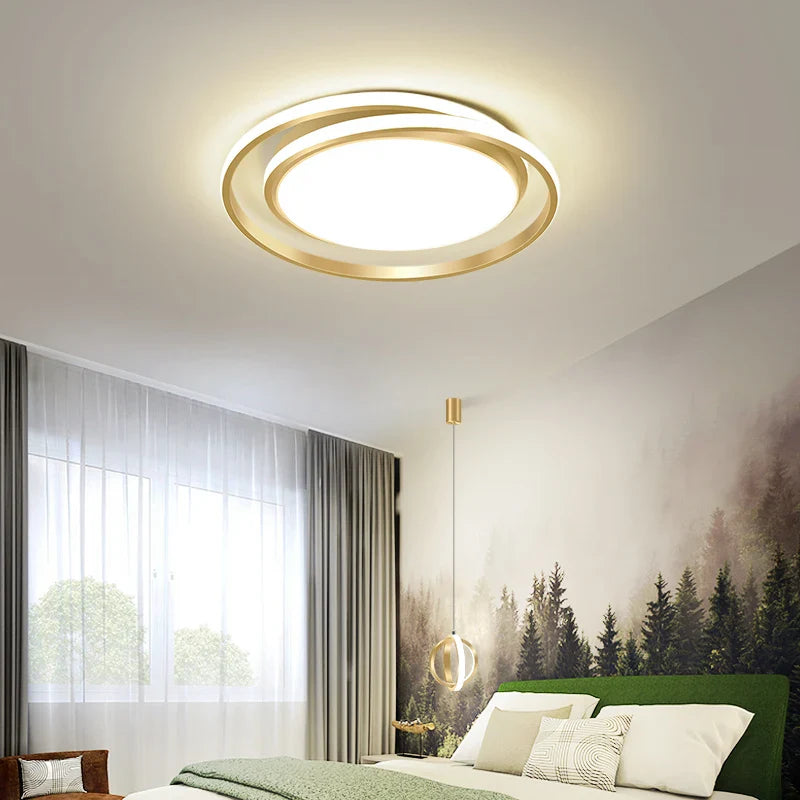 Axyaa Nordic Modern LED Ceiling Light for Home Decor