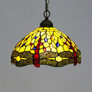 Axyaa Modern LED Tiffany Pendant Light for Home Living and Dining Room
