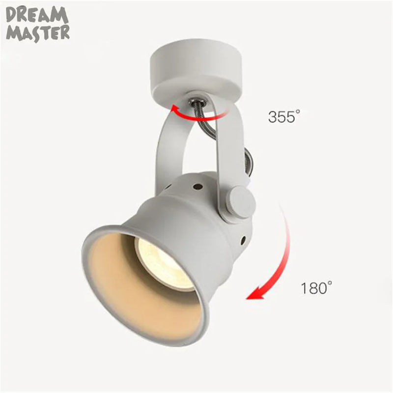 Axyaa 5W LED Ceiling Track Spotlights | Minimalist Rail Lighting for Home or Office