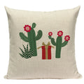 Axyaa Cactus Desert Decor Pillow Covers Scenery Floral Cushion Case