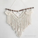 Axyaa Macrame Geometric Wall Hanging Tapestry Boho Chic Home Decor Handmade Tassel