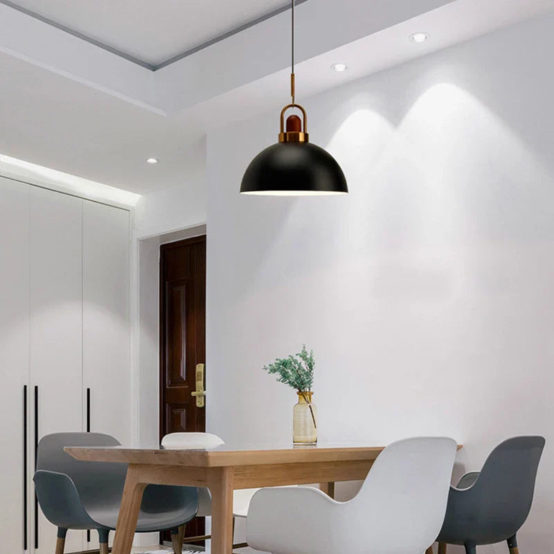 Axyaa Nordic LED Pendant Light, Modern Industrial Style Chandelier for Home Decor