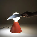 Axyaa Black Metal Paint Adjustable LED Table Lamp for Home and Office