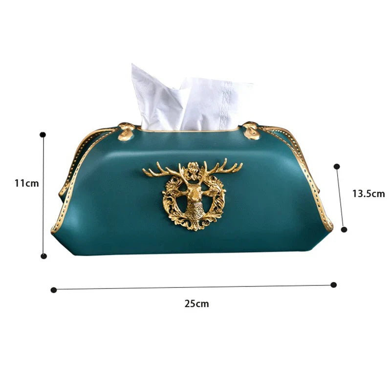 Axya Tissue Box: Stylish Home & Bathroom Storage, Decorative Desktop Ornament & Gift