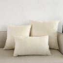 Axyaa Ivory Sofa Cushion Cover in Various Sizes for Home Decor