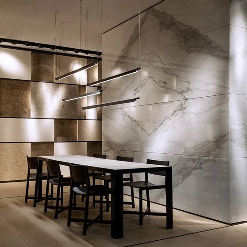 Axyaa Nordic Bar Line Art Pendant Lamp