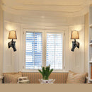 Axyaa Horse Wall Lamp Stair Light for Living Room Bedroom Hotel Corridor