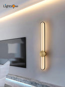 Axya Copper Wall Lamp: Modern Light Luxury for Bedroom, Hotel, Villa