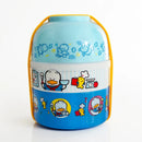 Axyaa Kids Double-layer Lunch Box: Microwavable & Portable Food Container