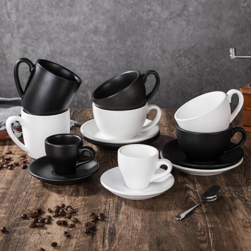 Axya Ceramic Coffee Cup Set for Restaurant & Hotel Service